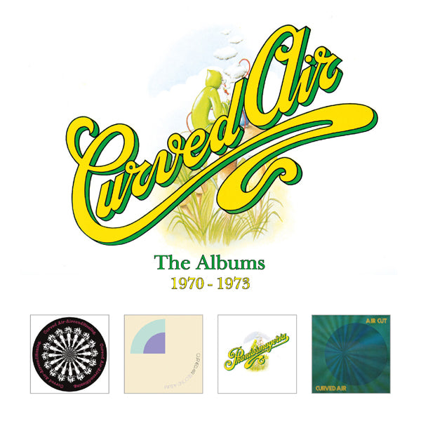 Curved Air - The Albums 1970-1973 - 4Cd Remastered Clamshell Boxset - Prog Rock - 4CD