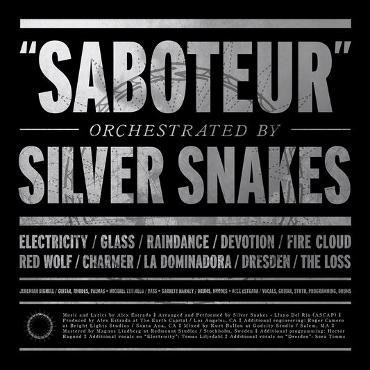 Silver Snakes - Saboteur - Rock - CD
