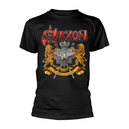 Saxon - 40 Years - Metal T-Shirt Medium
