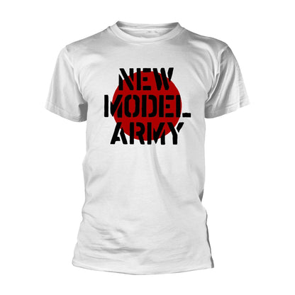 New Model Army - Logo (White) - Rock T-Shirt Large