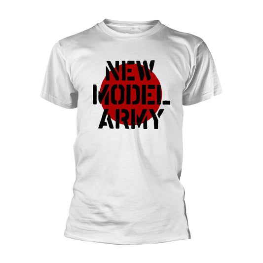 New Model Army - Logo (White) - Rock - TS