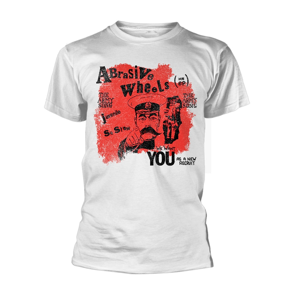Abrasive Wheels - Army Song (White) - Punk - TS
