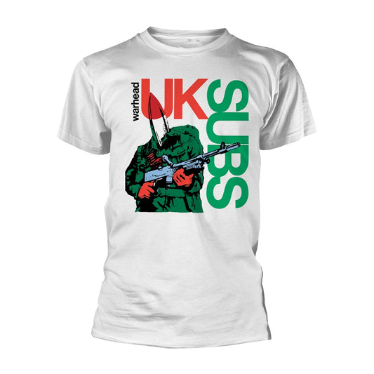 Uk Subs - Warhead (White) - Punk - TS