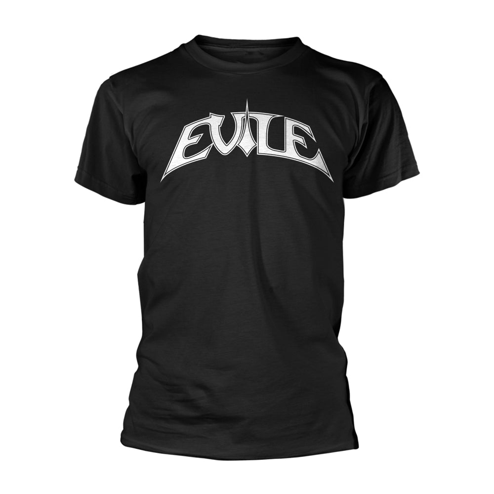 Evile - Logo (Black Ts/White Print) - Thrash Metal - TS