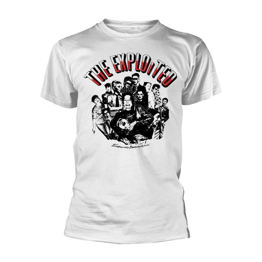 Exploited, The - Barmy Army (White) - Punk - TS