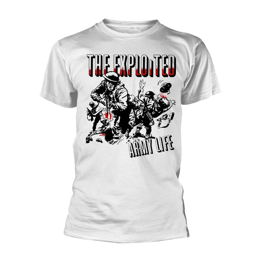Exploited, The - Army Life (White) - Punk - TS