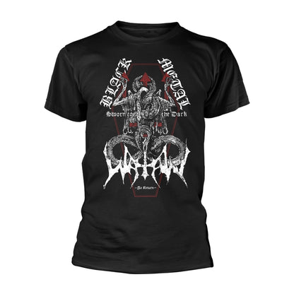 Watain - Sworn Coffin - Black Metal - TSFB - T-Shirt, Front & Back Print Large