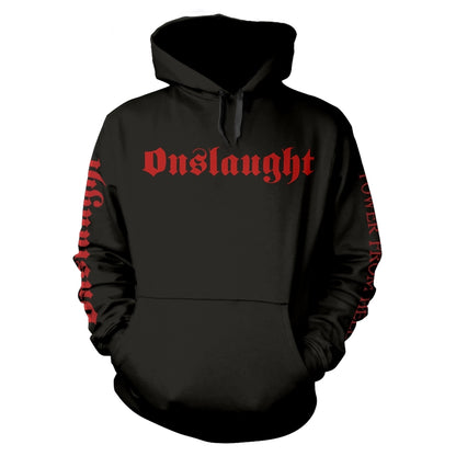Onslaught - Power From Hell - Metal - HSW - Hooded Sweatshirt Large