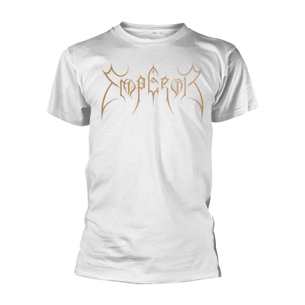 Emperor - Logo Gold (White) - Black Metal - TS