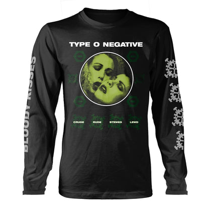 Type O Negative - Crude Gears - Gothic Metal/Rock - LS - Long Sleeve Shirt XX-Large
