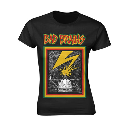 Bad Brains - Bb (Black) - Punk - GTS - T-Shirt, Girlie Womens: 8