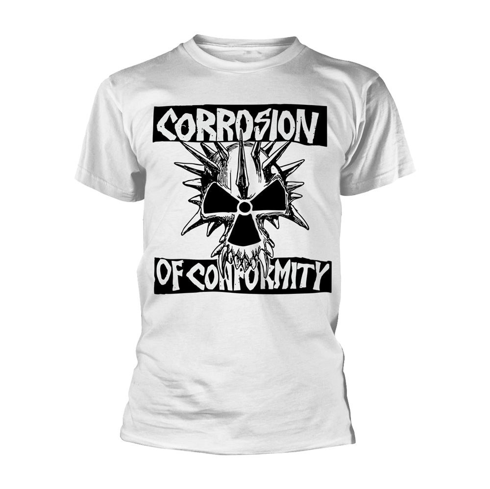 Corrosion Of Conformity - Skull Logo (White) - Stoner Metal/Rock - TS
