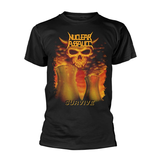 Howard Jones - Survive - X-Large - Thrash Metal - T-Shirt, Front & Back Print