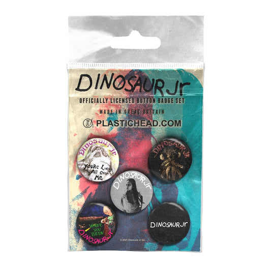 Dinosaur Jr - Albums 1987-1992 Button Badge Set - Rock - BADGEP