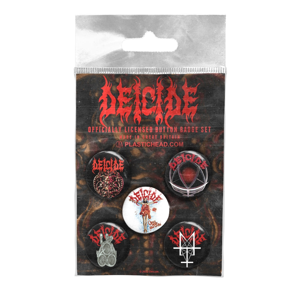 Deicide - Deicide Button Badge Set - Death Metal - BADGEP
