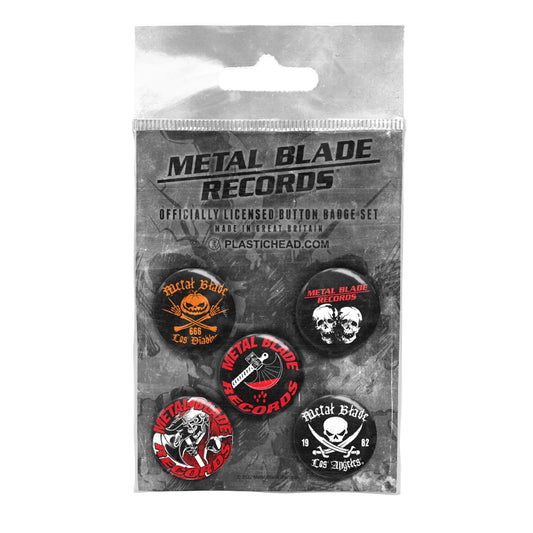Metal Blade Records - Button Badge Set - Metal - BADGEP