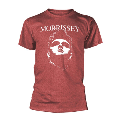 Morrissey - Face Logo (Heather Red) - Indie - TS