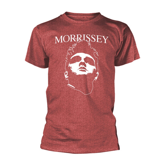 Morrissey - Face Logo (Heather Red) - Indie - TS