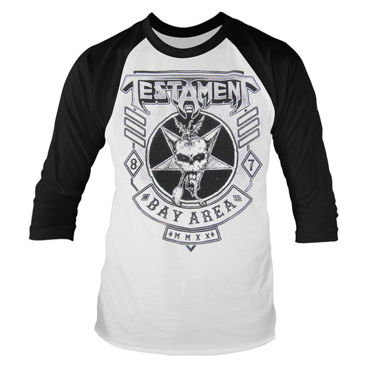 Testament - Bay Area 87 (White) Europe 2020 Tour - Thrash Metal - LSB
