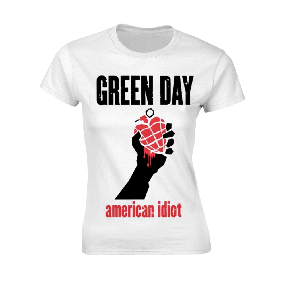 Green Day - American Idiot Heart (White) - Punk - GFB