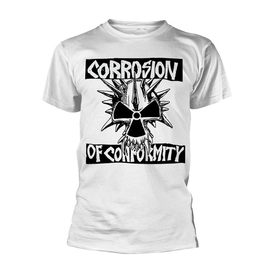 Corrosion Of Conformity - Skull Logo 1 (White) - Stoner Metal/Rock - TS