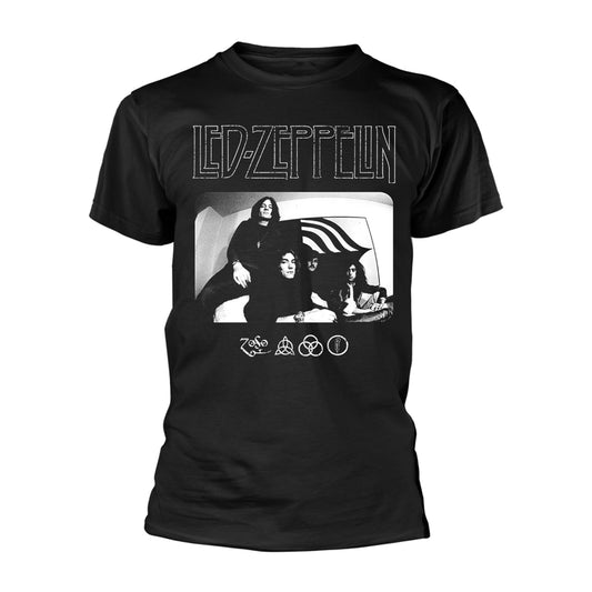 Led Zeppelin - Icon Logo Photo - Rock - TS