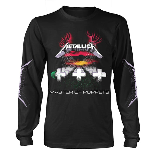 Metallica - Master Of Puppets Tracks (Black) - Metal - LS