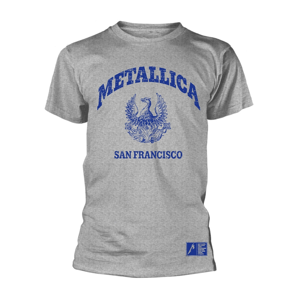 Metallica - College Crest - Metal - TS