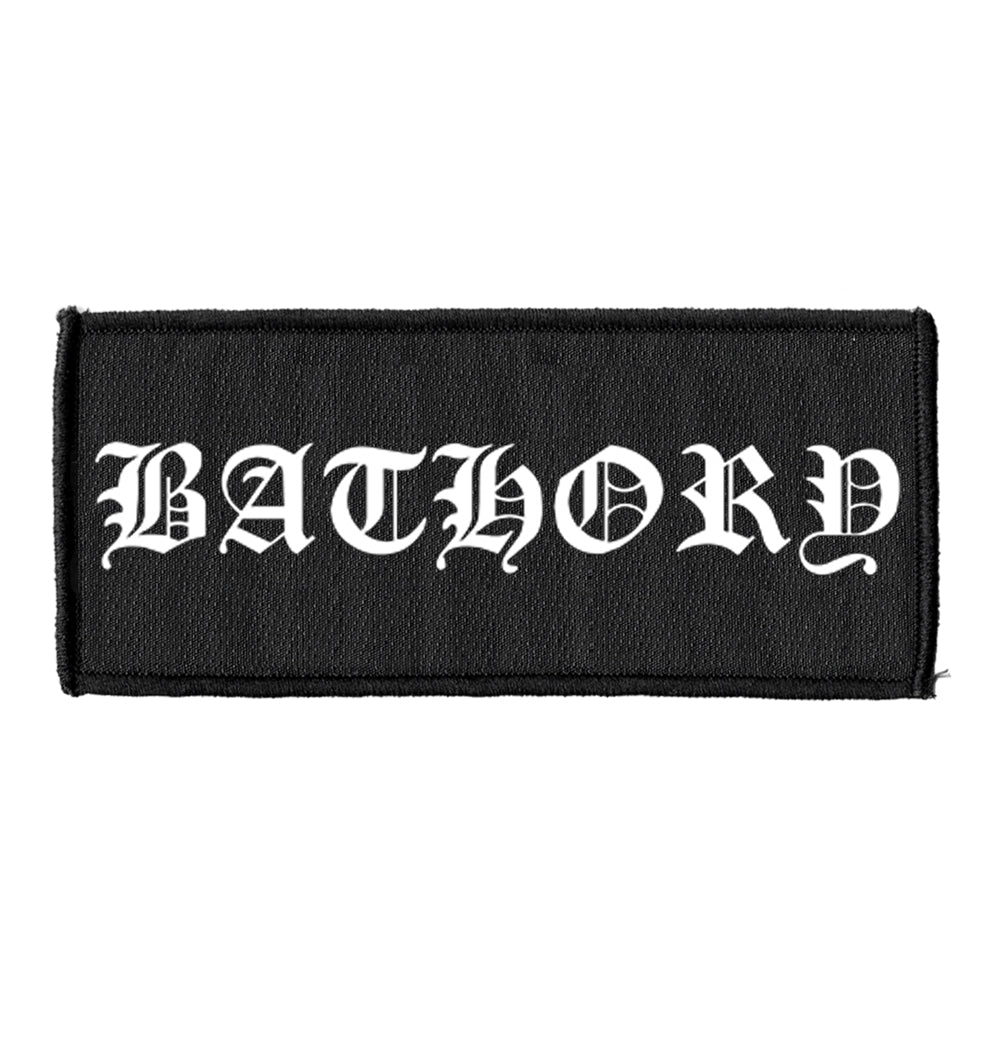 Bathory - Logo (Woven) - Black Metal - PTCH
