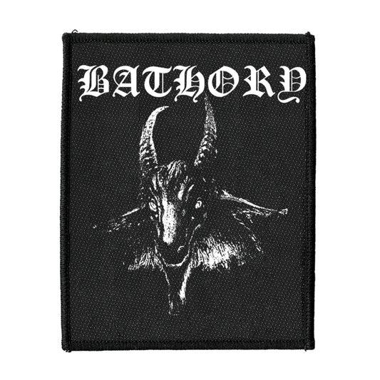 Bathory - Goat (Rectangle) (Woven) - Black Metal - PTCH