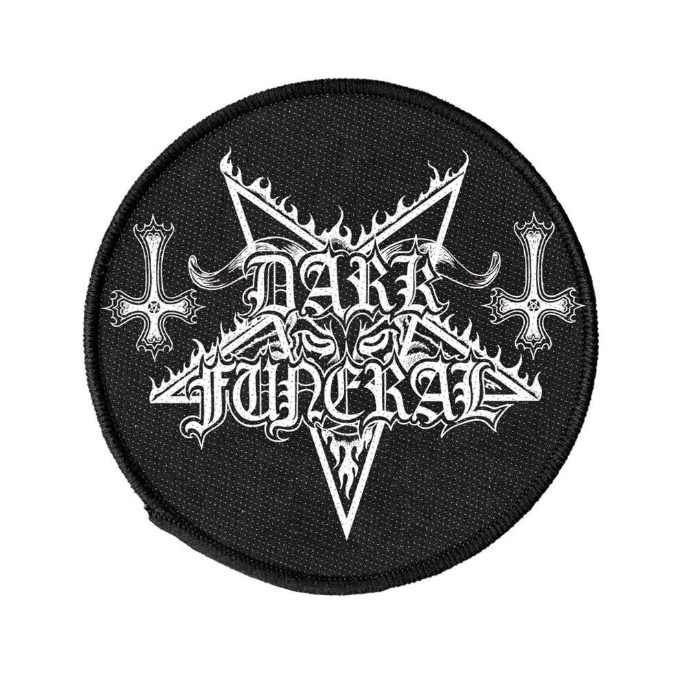 Dark Funeral - Logo (Circle) (Woven) - Gothic Metal/Rock - PTCH