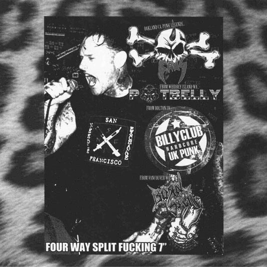 Various Artists - Four Way Split Fucking - Punk - 7
