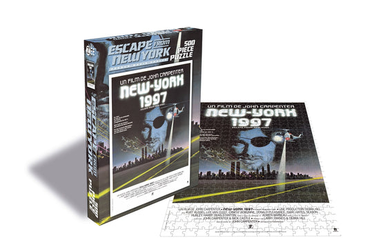 Escape From New York - French Movie Poster (500 Piece Jigsaw Puzzle) - Character - PUZ
