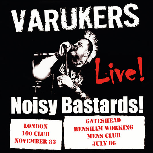 Varukers, The - Noisy Bastards (Red Vinyl) - Punk - LP