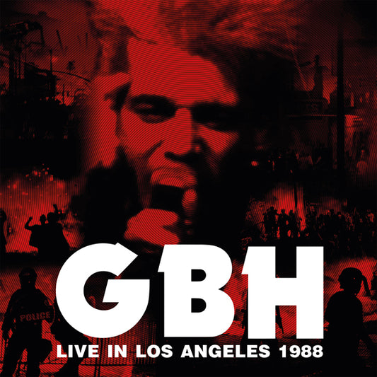 Gbh - Live In Los Angeles 1988 (Red Vinyl 2Lp) - Punk - DLP