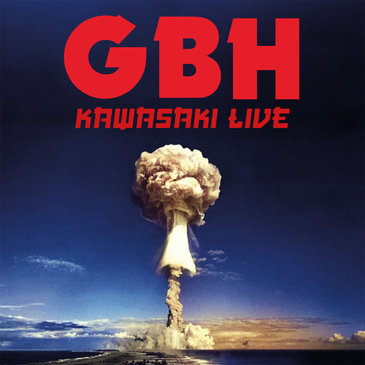 Gbh - Kawasaki Live (Clear Vinyl) - Punk - LP