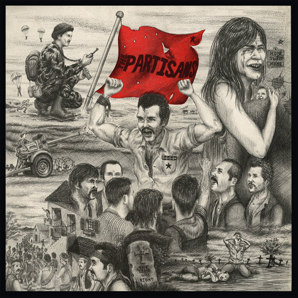 Partisans, The - The Time Was Right (Red Vinyl) - Punk - LP