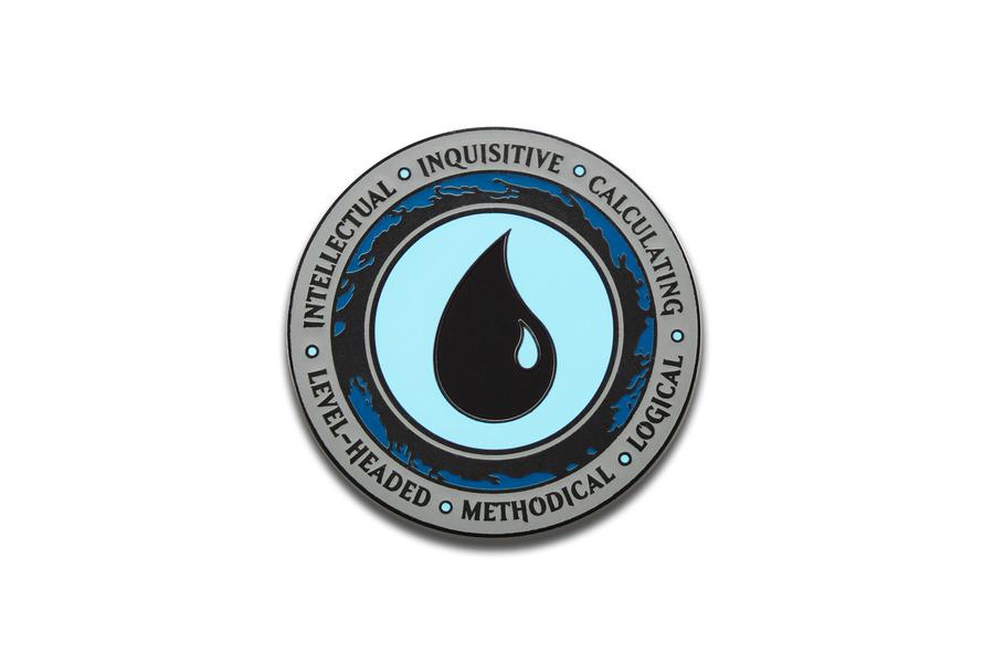 Pinfinity AR Pin: Blue Mana Crest - Magic the Gathering PFMTG004 Pin