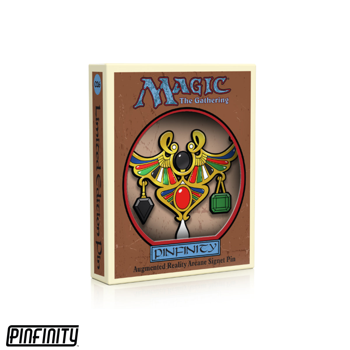 Pinfinity AR Pin: Limited Edition Allied & Enemy Signet Set Double Pack - Magic the Gathering PMTG021 + PMTG031 Pin