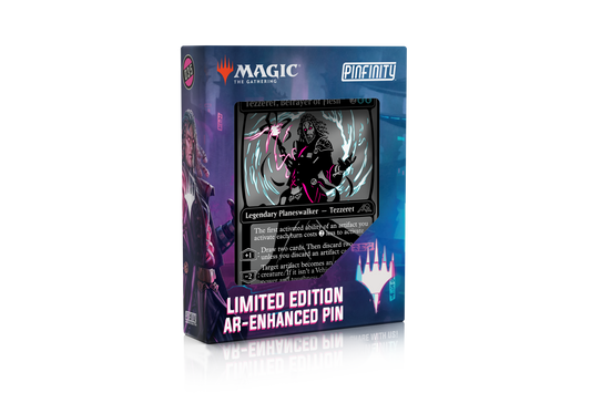 Pinfinity AR Pin: Limited Edition Kamigawa Neon Dynasty Tezzeret - Magic the Gathering PMT035 Pin