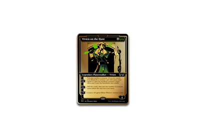 Pinfinity AR Pin: New Capenna Vivien on the Hunt - Magic the Gathering PMTG038 Pin