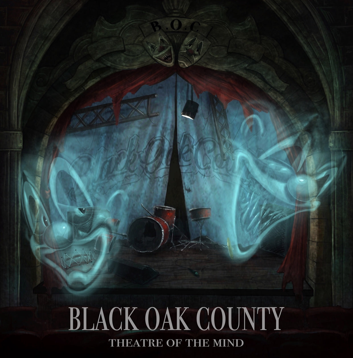 Black Oak County - Theatre Of The Mind - Rock - LP