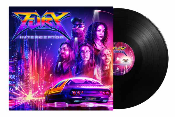 Fury - Interceptor (Black Vinyl) - Metal - LP