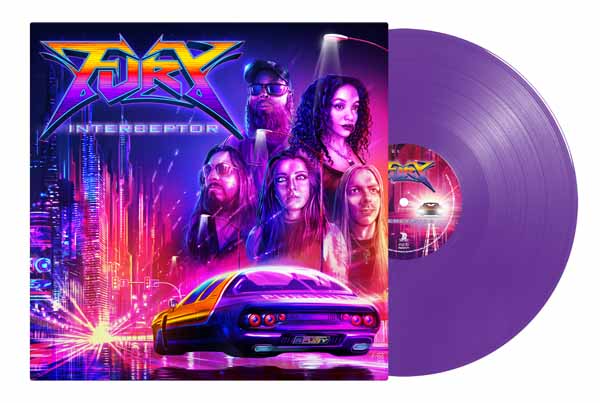 Fury - Interceptor (Purple Vinyl) - Metal - LP