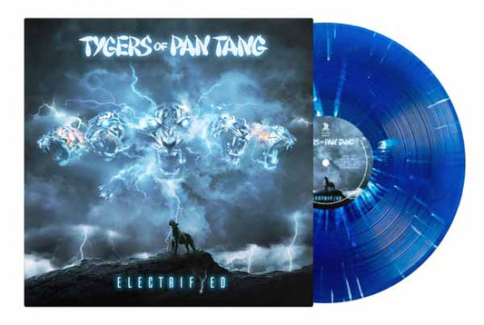 Tygers Of Pan Tang - Electrifyed (Transparent Blue W/ White Splatter) - Metal - LP