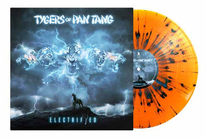 Tygers Of Pan Tang - Electrifyed (Transparent Orange W/ Blue Splatter) - Metal - LP