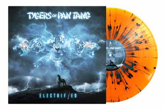 Tygers Of Pan Tang - Electrifyed (Transparent Orange W/ Blue Splatter) - Metal - LP
