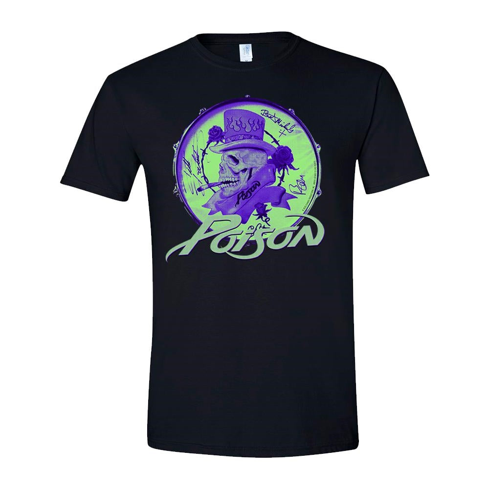 Poison - Smoking Skull - Rock - TS