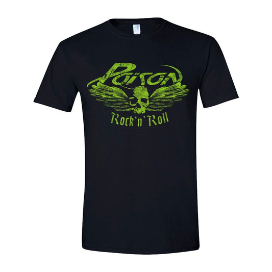 Poison - Flying Skull - Rock - TS