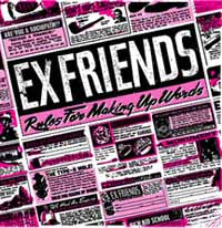 Ex Friends - Rules For Making Up Words - Punk - LP